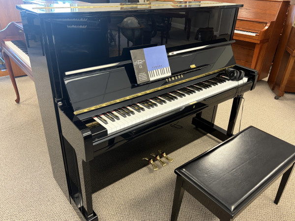 1994 Yamaha MP100 professional upright piano with SILENT feature - Upright - Professional Pianos